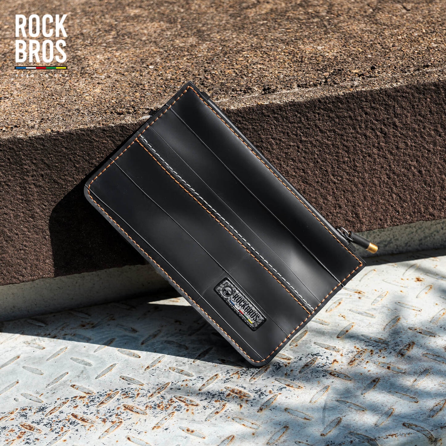 ROAD TO SKY Recycled Tire Bike Wallet - 0.7L