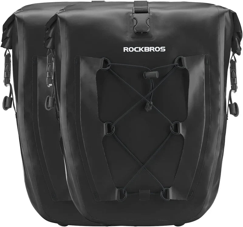 ROCKBROS Fully Waterproof Bike Pannier Large Capacity