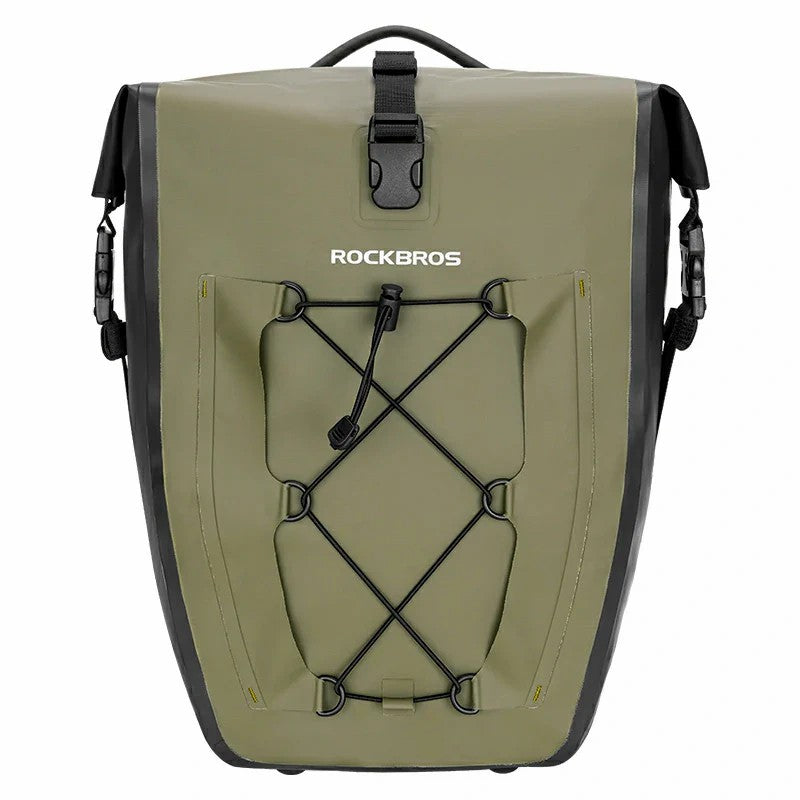 ROCKBROS Fully Waterproof Bike Pannier Large Capacity