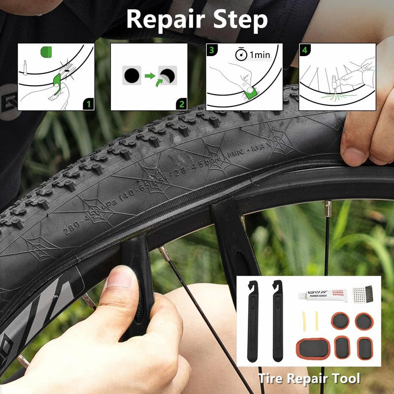 Multi-Function Bike Repair Tool Bag