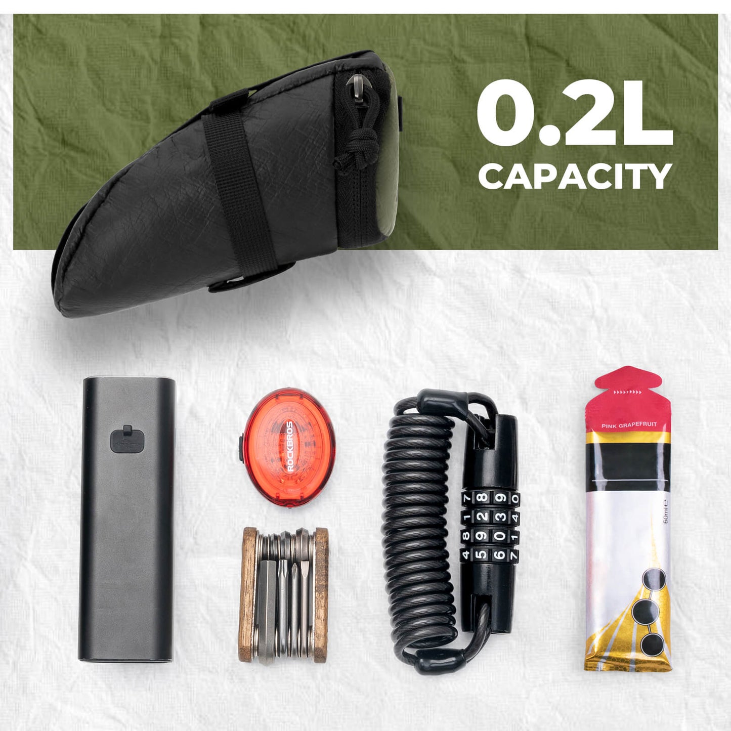 Bike Saddle Bag - 0.2L