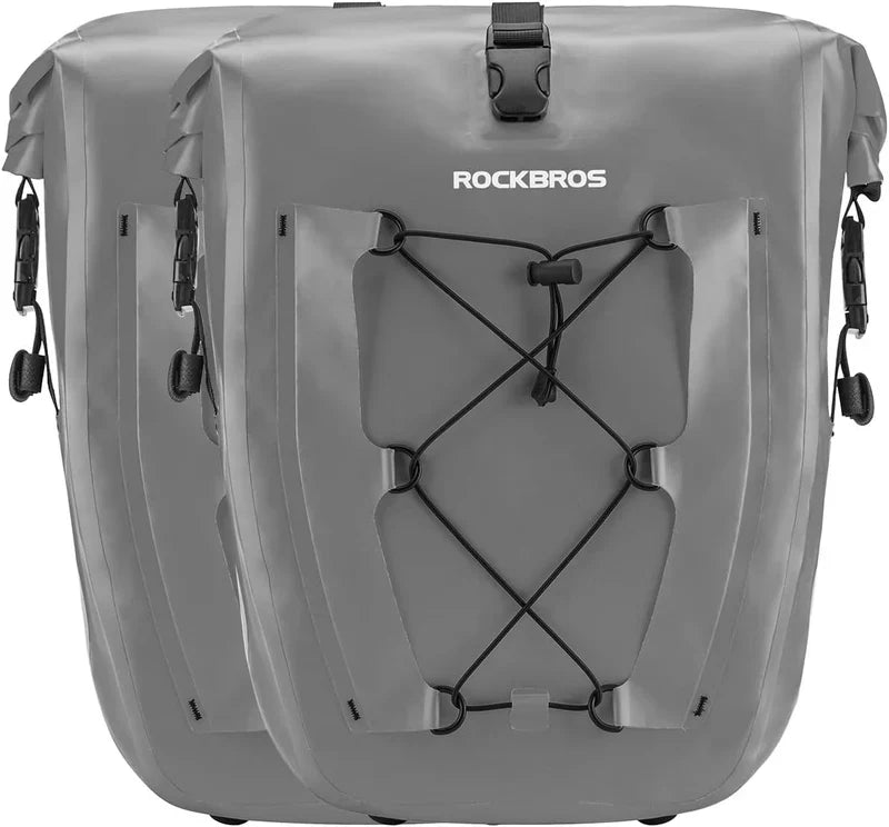 ROCKBROS Fully Waterproof Bike Pannier Large Capacity